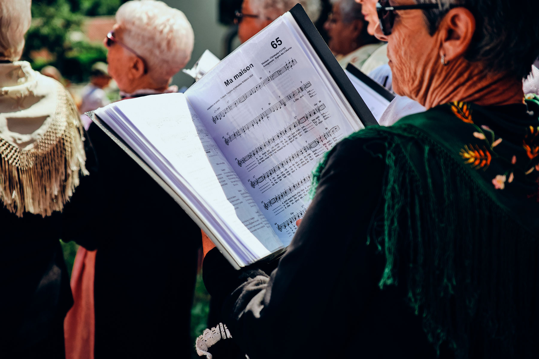 A Cobva, groupe patoisants de Conthey, Grand marché des terroirs alpins du Palp Festival © Cyril Perregaux