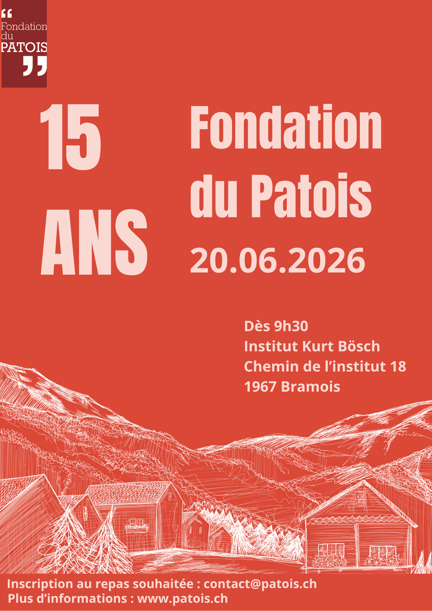 15 ans Fondation